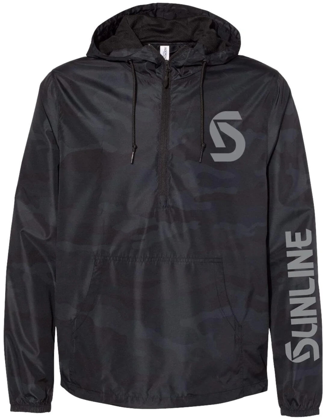 Sunline Windbreaker - Black Camo